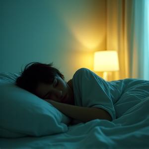 Persona durmiendo en un entorno sereno - Recuperación Avanzada