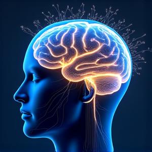 Cerebro con conexiones neuronales - Neuroplasticidad