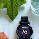 Reloj inteligente registrando actividad física y sueño